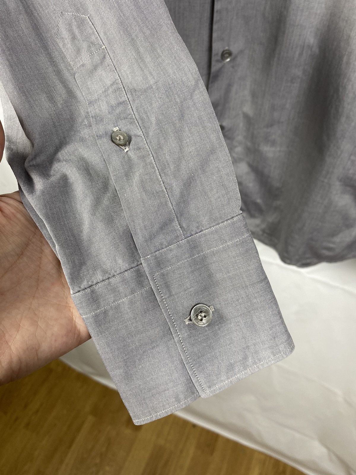 Ermenegildo Zegna Ermenegildo Zegna City Shirt Button Up Size 40-15 3/4 Size US L / EU 52-54 / 3 - 5 Thumbnail