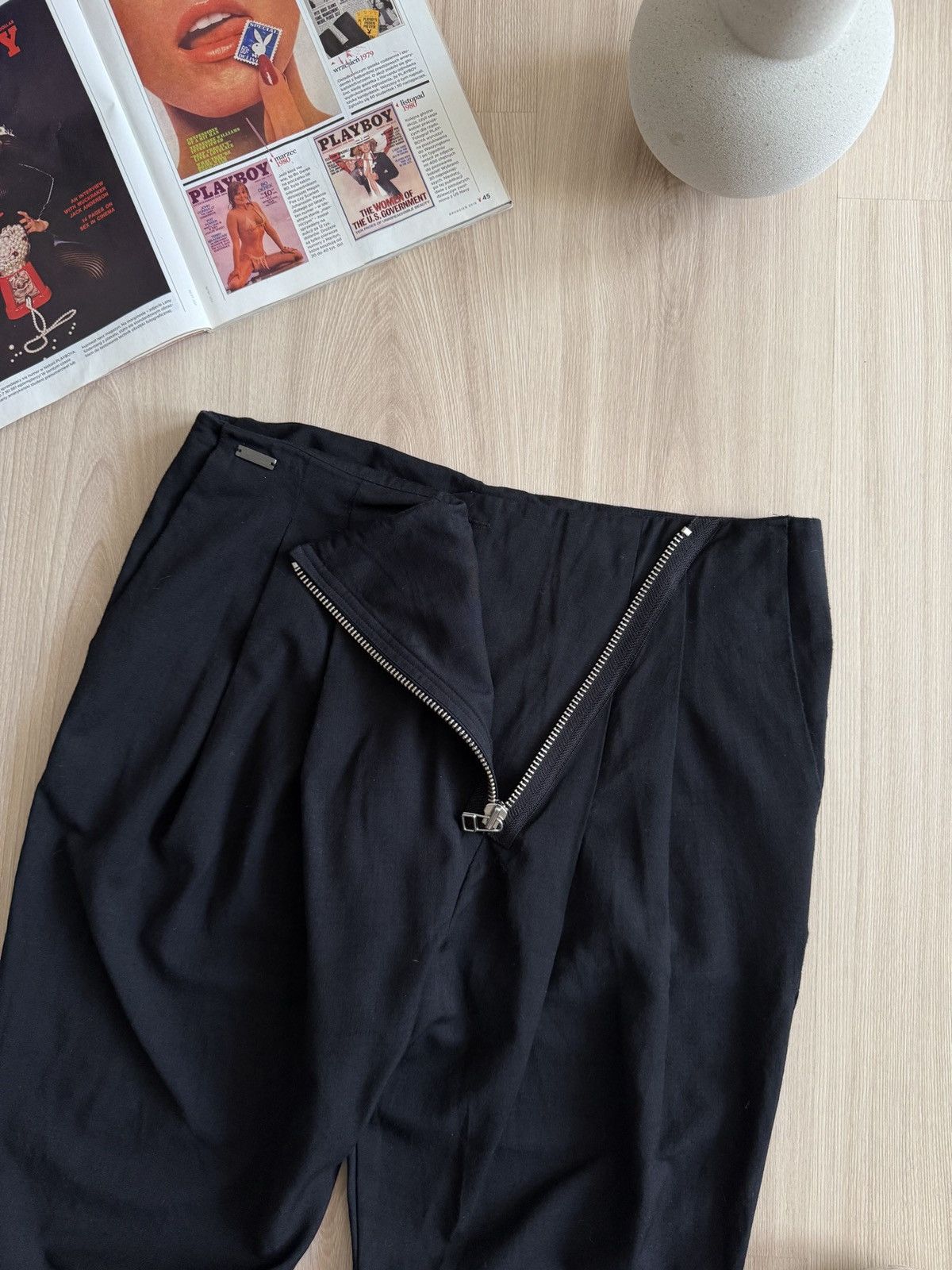 Adidas Vintage RARE Adidas SLVR Wool Pants Japanese Style Size US 34 / EU 50 - 7 Thumbnail