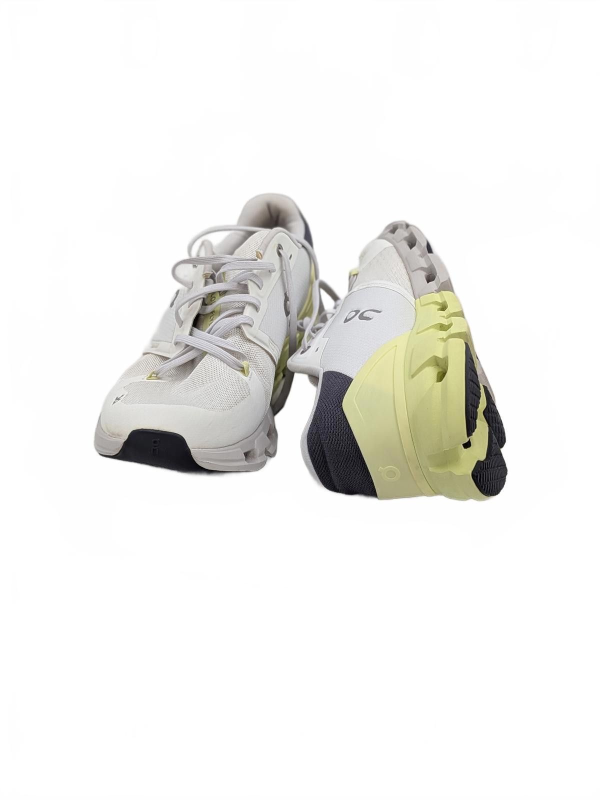 Other On Running On Cloud Flyer Men's Sport Shoes - White Yellow Size US 11 / EU 44 - 6 Thumbnail