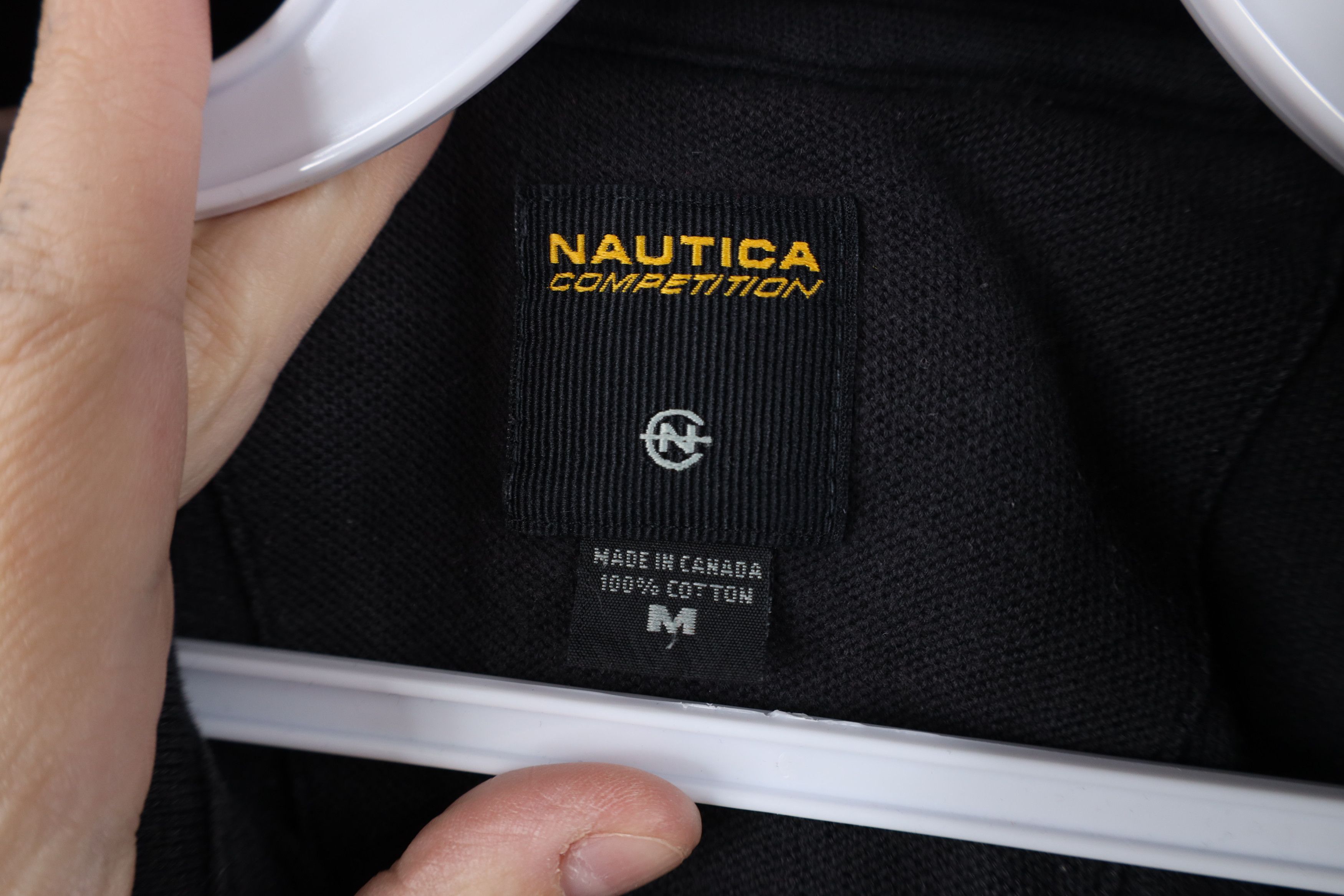 Nautica Vintage 90s Nautica Competition Spell Out Heavyweight Polo Size US M / EU 48-50 / 2 - 9 Thumbnail