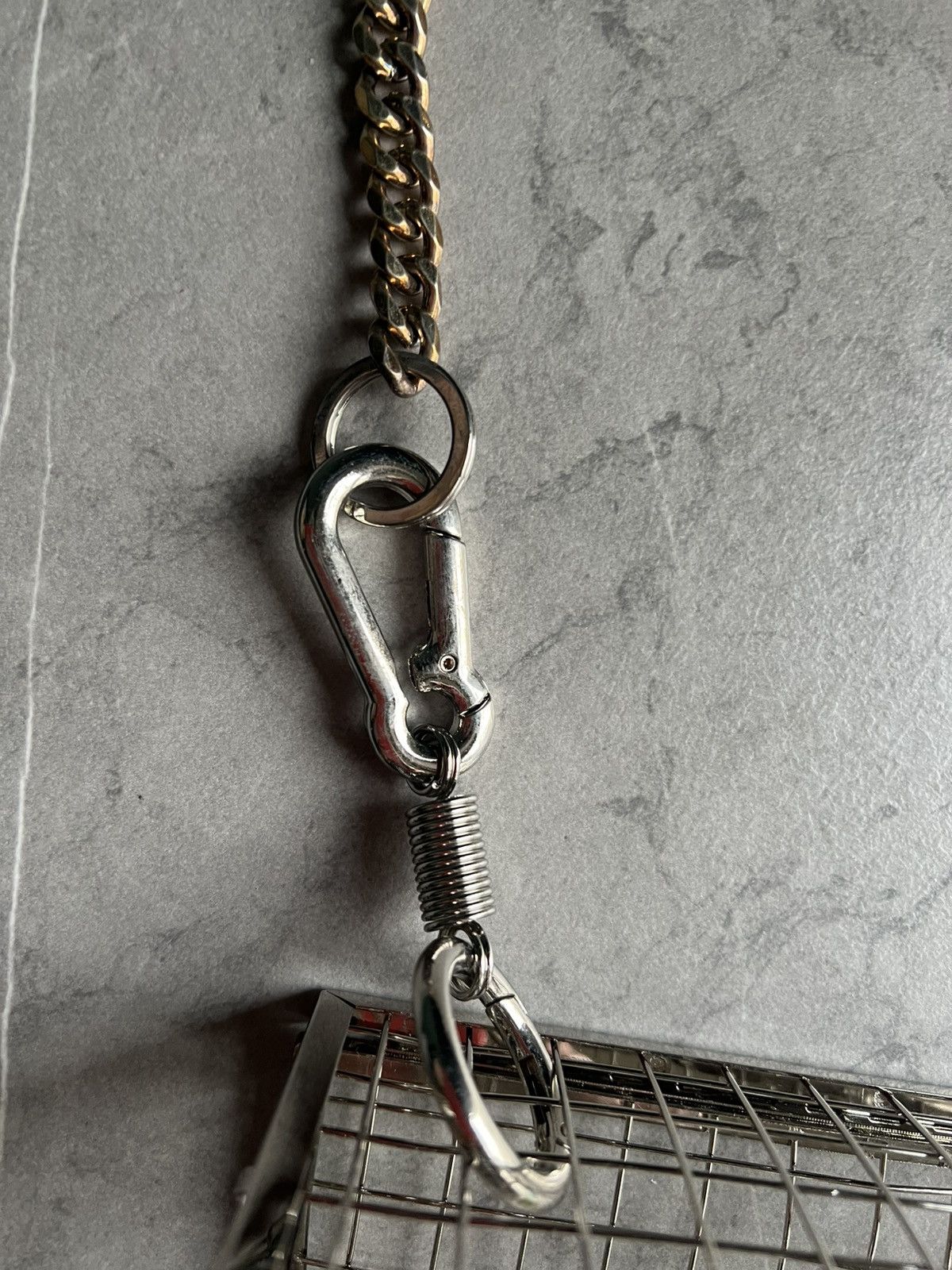 Martine Ali Martine Ali Paris Pare Silver Cage Bag Size ONE SIZE - 2 Thumbnail