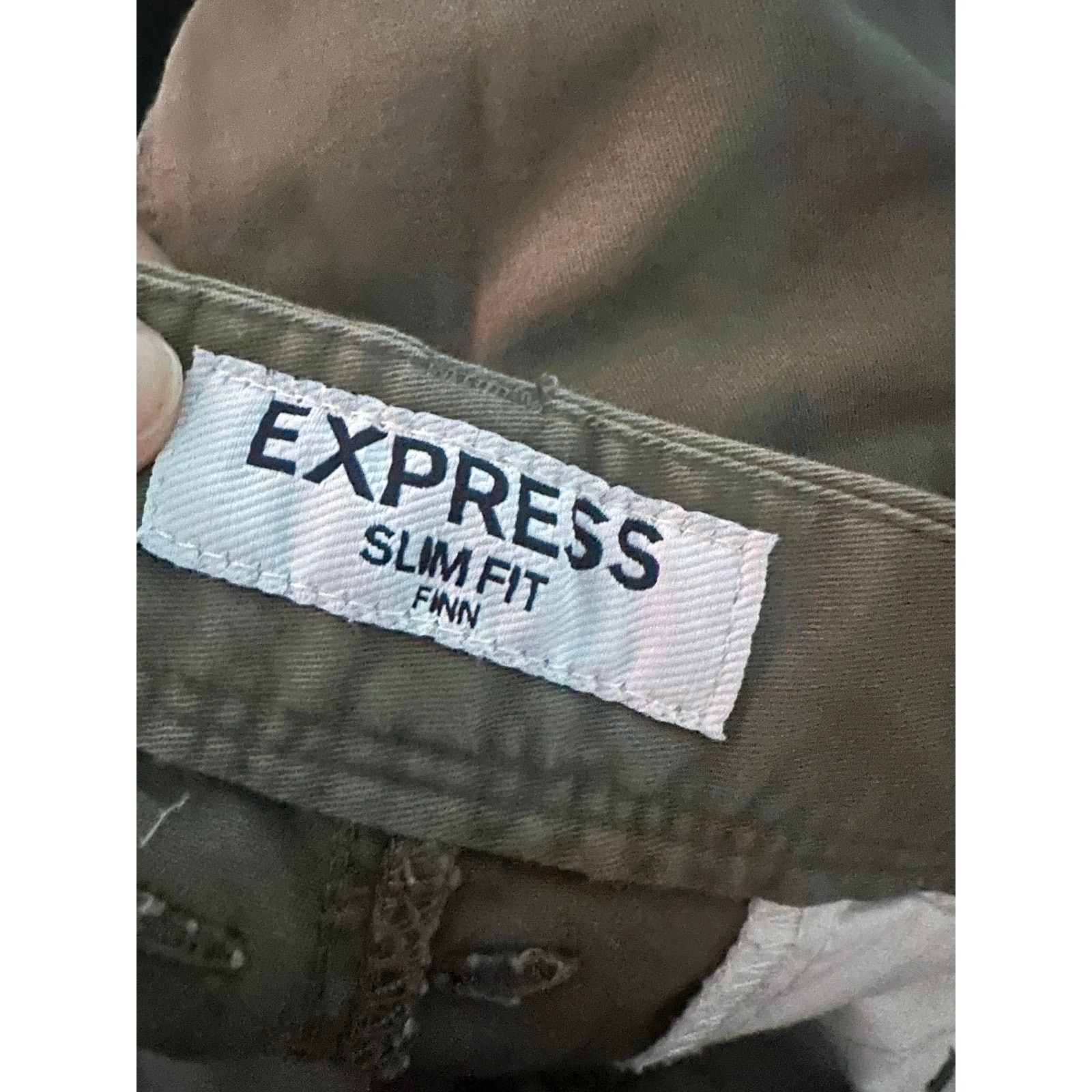 Express Express Slim Fit Jeans Men’s Size 29/30 Green Size US 29 - 8 Thumbnail