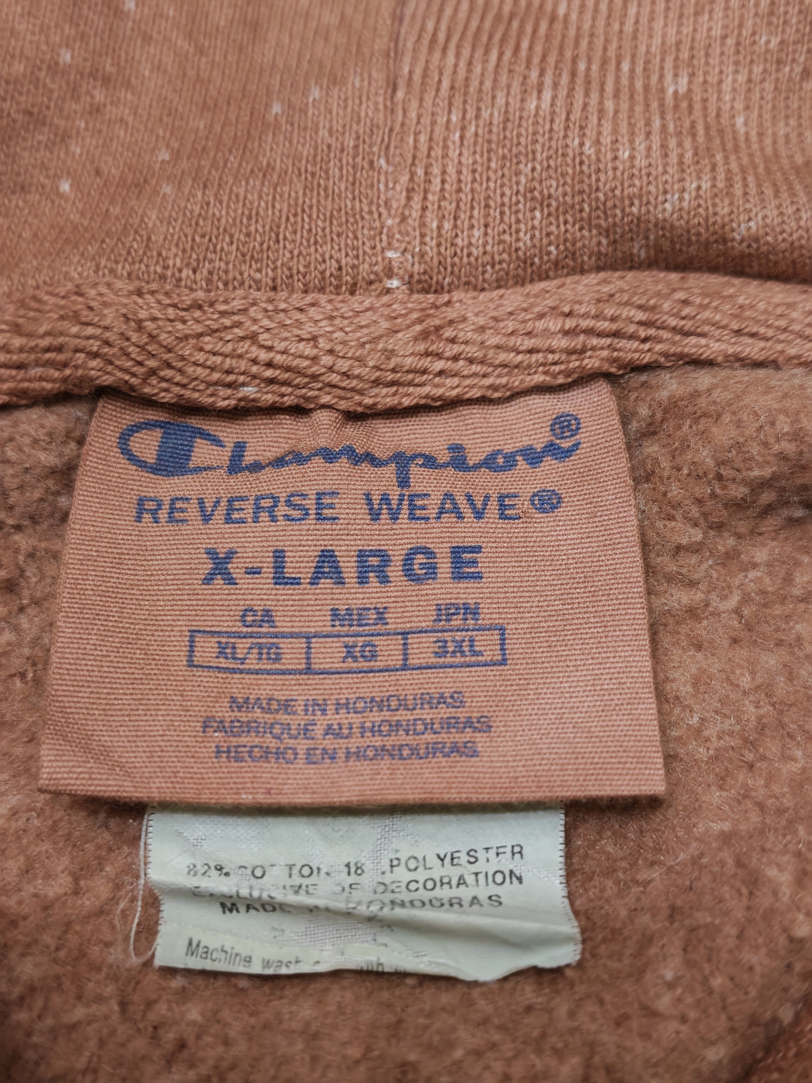 Champion Vintage Y2K Champion Reverse Weave Hoodie Sun Faded -XL Size US XL / EU 56 / 4 - 8 Thumbnail