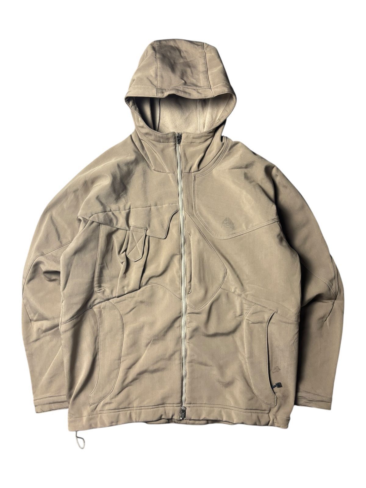 Nike ACG RARE 2000s Nike ACG Softshell Fleece Hoodie Size US XL / EU 56 / 4 - 1 Thumbnail