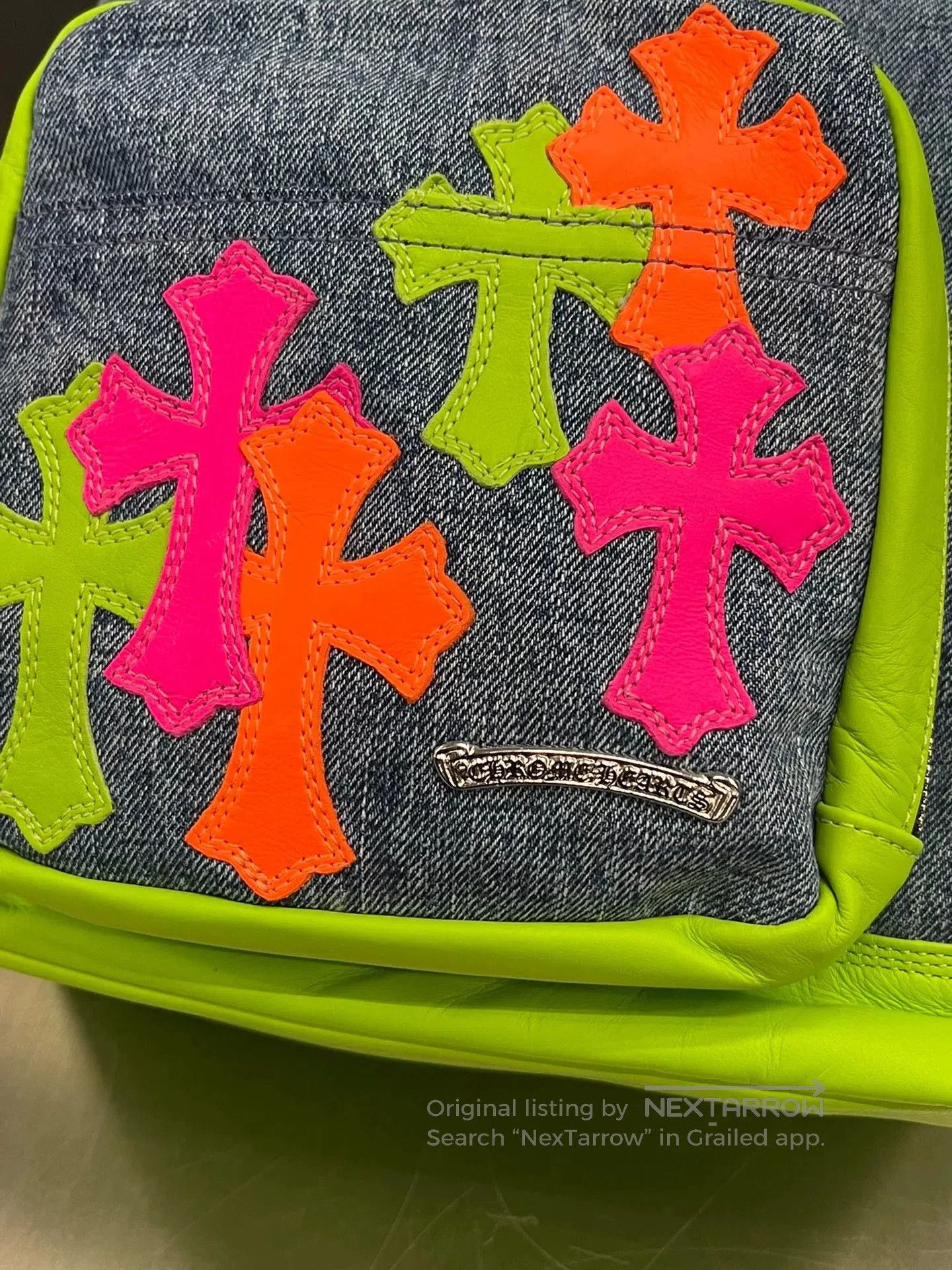 Chrome Hearts ChromeHearts Miami Limited Denim Backpack. Size ONE SIZE - 3 Thumbnail