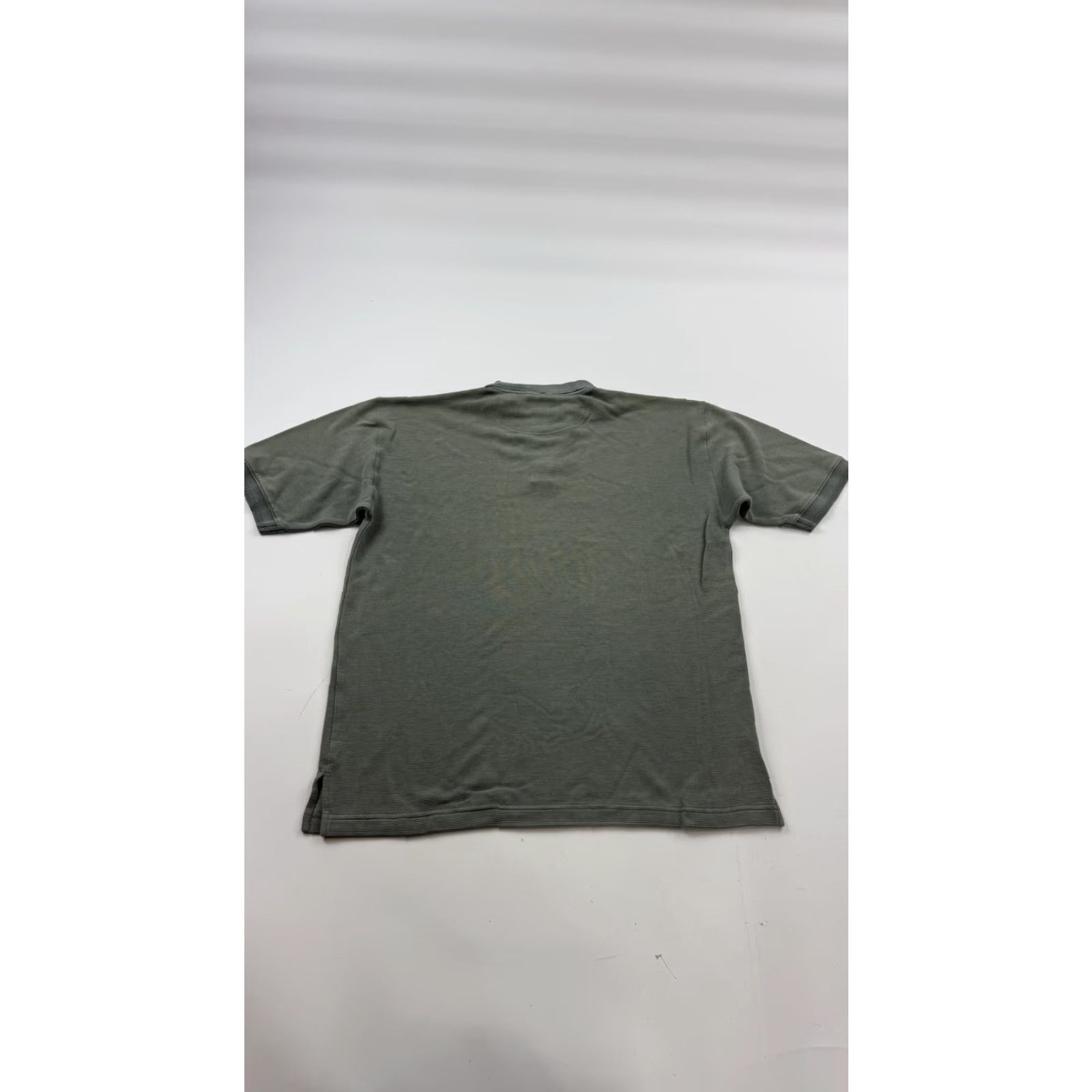 Tommy Bahama Tommy Bahama Polo Shirt Mens Medium Gray Silk Cotton Blend Short Sleeve Casual Size US M / EU 48-50 / 2 - 6 Thumbnail