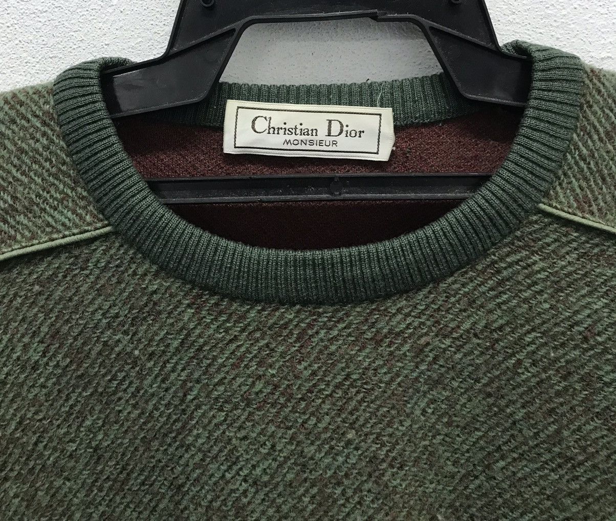 Christian Dior Monsieur × Vintage Vintage Christian Dior Monsieur Knitwear Size US L / EU 52-54 / 3 - 3 Thumbnail