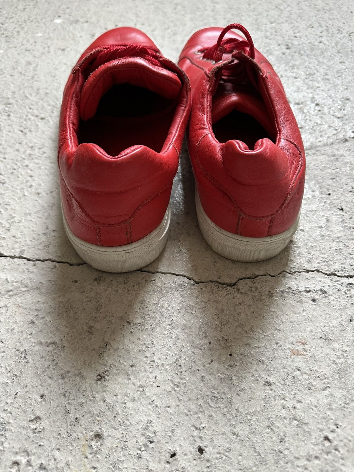Philipp Plein Philipp Plein P18S red Rare Luxury Sneakers Size US 11.5 / EU 44-45 - 7 Thumbnail