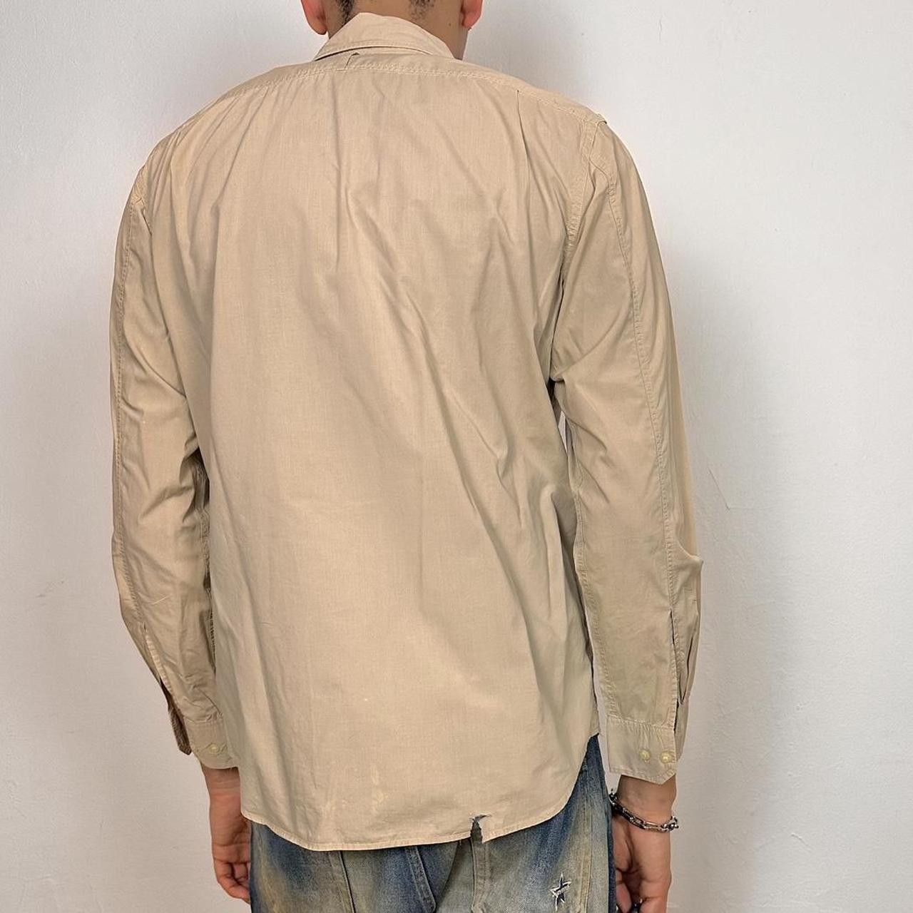 Banana Republic Banana Republic Tan Safari Button Up Shirt - Medium Size US M / EU 48-50 / 2 - 3 Thumbnail