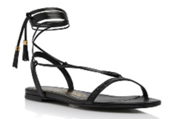 image of Tom Ford O1Loc1C0324 W3009T Sandals In Black, Women's (Size 7)