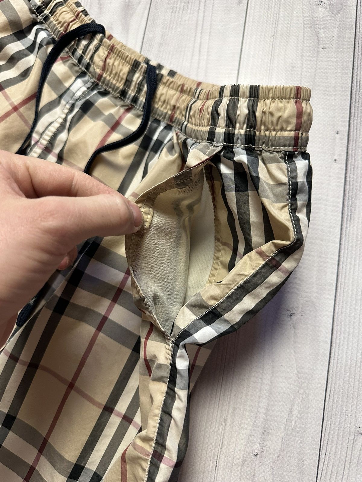Burberry × Vintage Vintage Burberry plaid shorts size M plaid rare Size US 32 / EU 48 - 5 Thumbnail