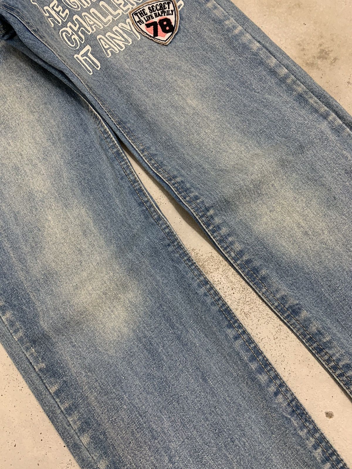 Hysteric Glamour × Japanese Brand Pink Latte Back Double Waist Patches Girl Wording Hickory Size US 28 / EU 44 - 4 Thumbnail