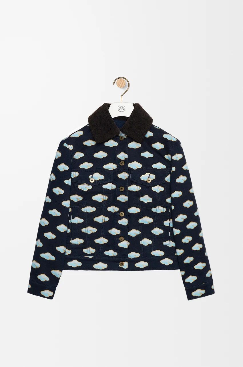 Loewe o1loc1c0525 Denim Jackets in Navy/ Blue Size XS / US 0-2 / IT 36-38 - 1 Thumbnail