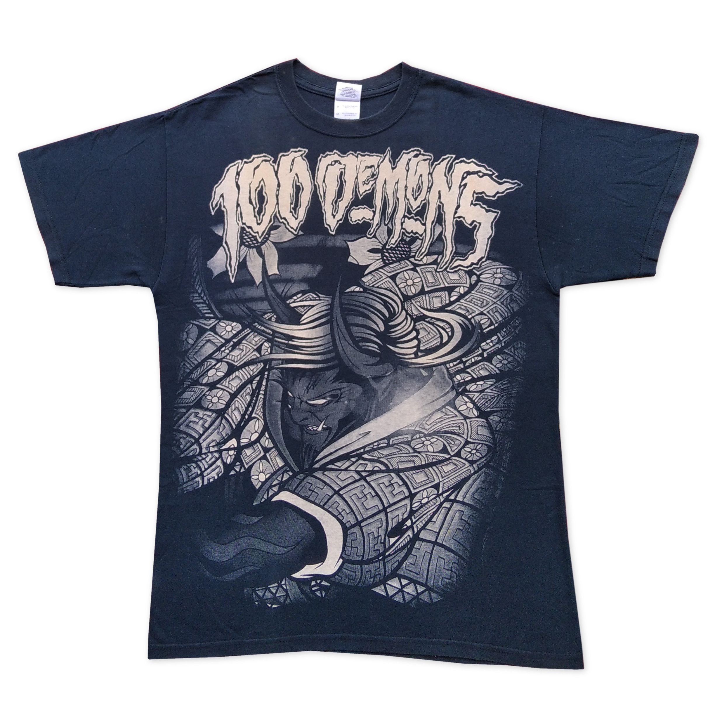Band Tees Vintage 00's 100 DEMONS T-Shirt Size US M / EU 48-50 / 2 - 1 Thumbnail