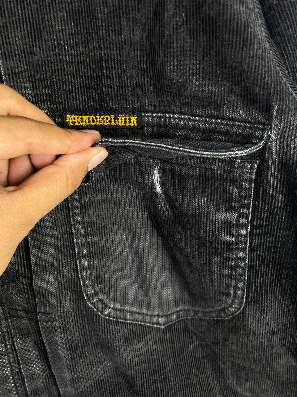 Japanese Brand tenderloin japanese brands corduroy denim jacket distressed Size US L / EU 52-54 / 3 - 4 Thumbnail