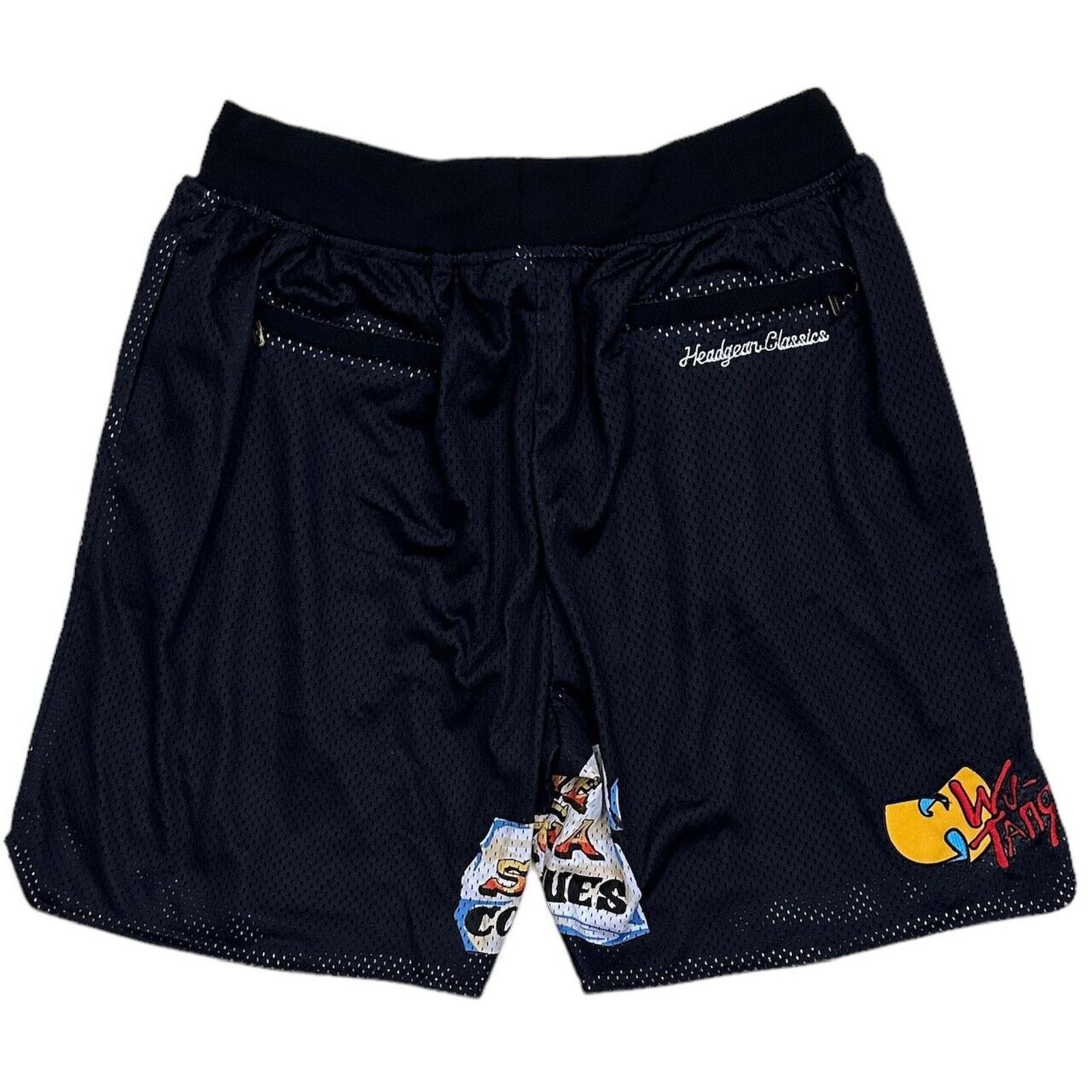 Other Wu Tang Clan Men's Headgear Classics Mesh Basketball Shorts Size US 34 / EU 50 - 2 Thumbnail