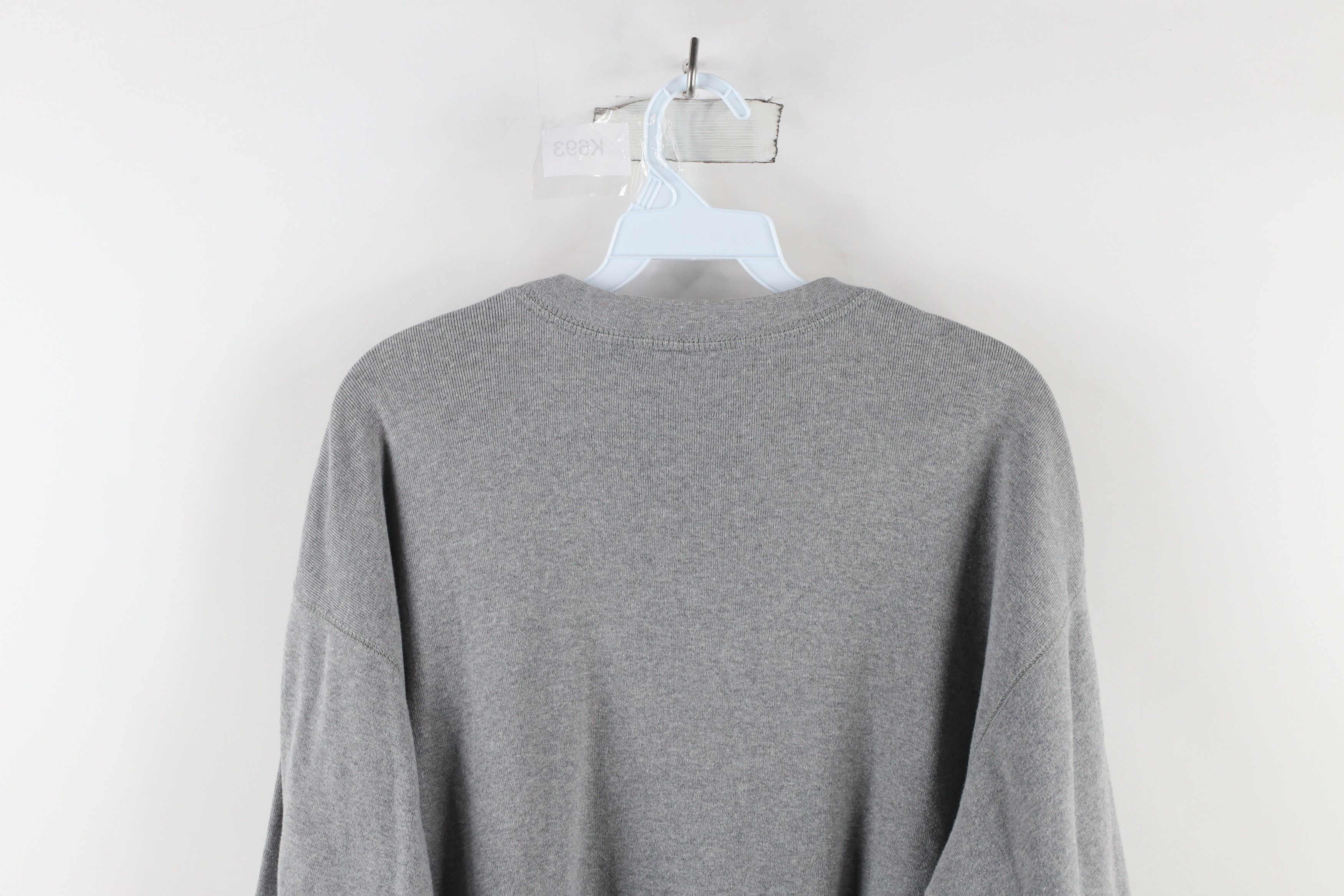 Vintage Vintage 90s Streetwear Knit Short Sleeve Henley T-Shirt Size US L / EU 52-54 / 3 - 7 Thumbnail