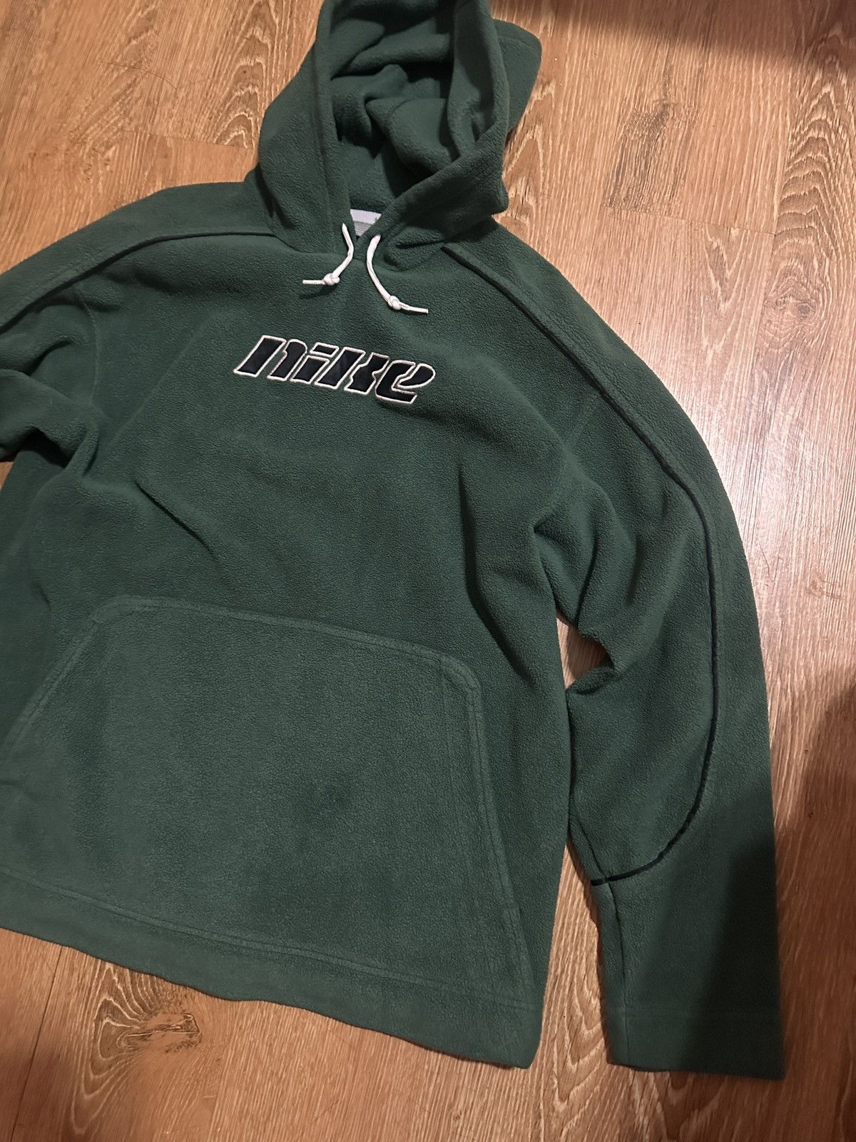 Nike 90s Vintage Nike Fleece Hoodie Rare Size US S / EU 44-46 / 1 - 2 Thumbnail