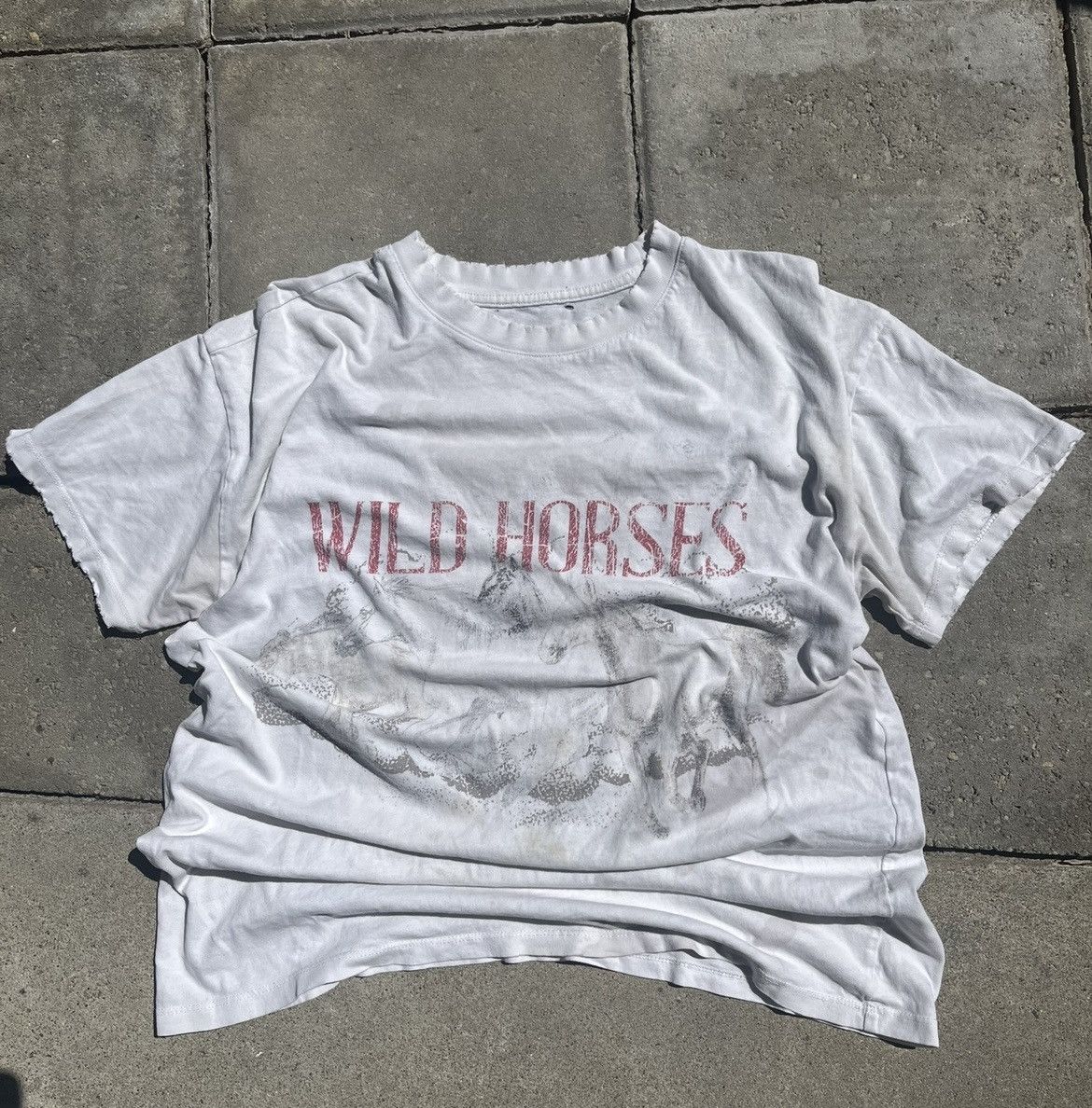 Other Vintage wild horses tee Size US L / EU 52-54 / 3 - 1 Thumbnail