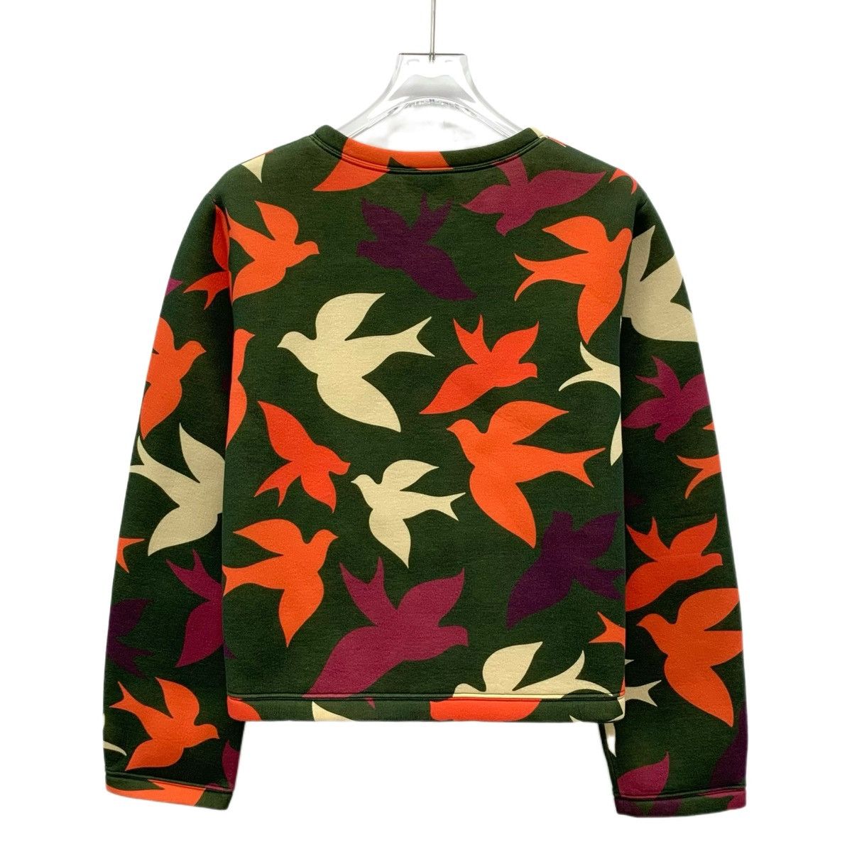 Valentino Valentino Dark Green Dove Long Sleeve Sweatshirt K26WX Size XL / US 12-14 / IT 48-50 - 2 Thumbnail