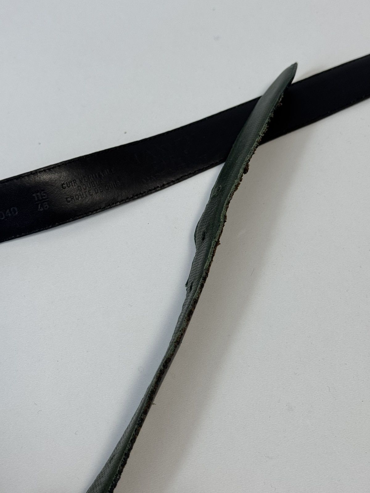 Lanvin Lanvin Belt Luxury Designer Leather Belt Silver Buckle Size ONE SIZE - 16 Thumbnail