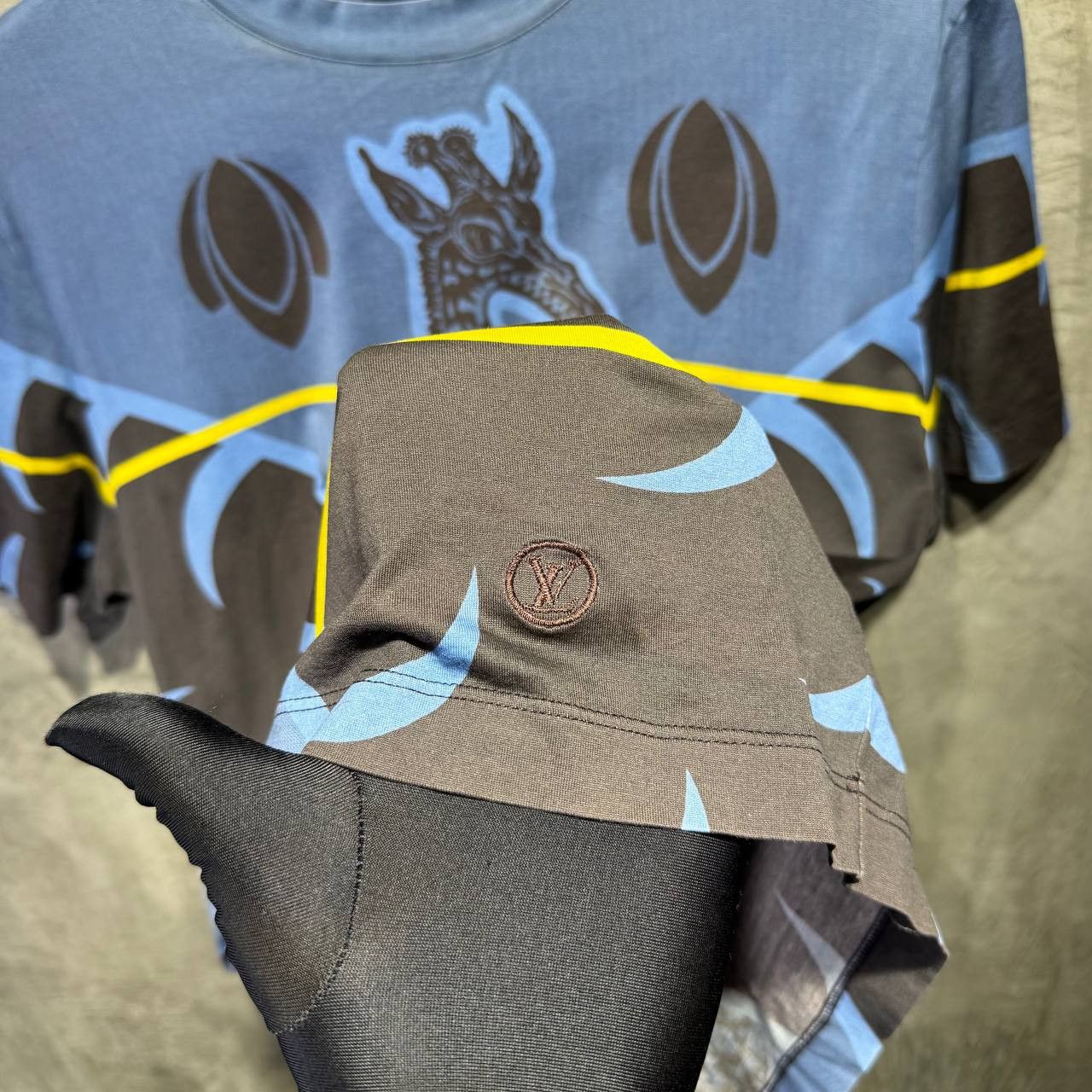 Louis Vuitton Louis Vuitton Kim Jones x Chapman Brothers Giraffe tee Size US M / EU 48-50 / 2 - 9 Thumbnail