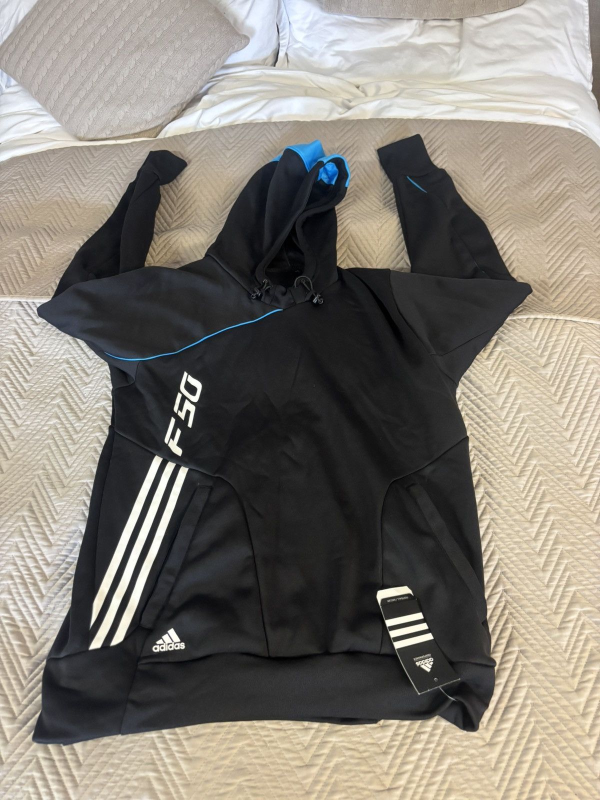 Adidas Vintage adidas f50 hoody Size US M / EU 48-50 / 2 - 1 Thumbnail