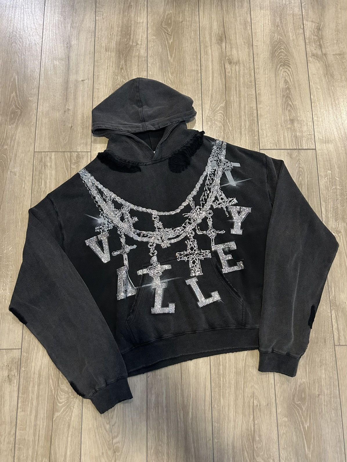 Vale Vale Forever Big Chain Hoodie | Grailed