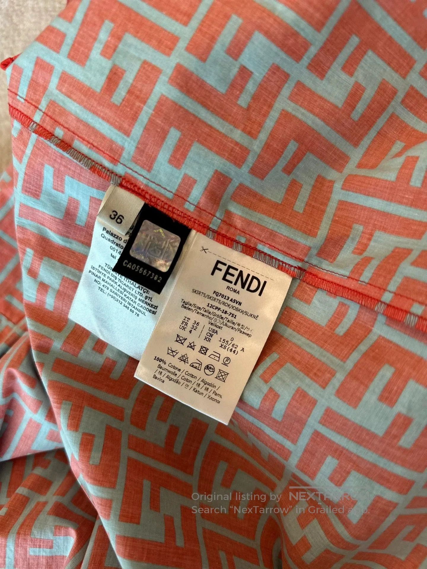 Fendi Fendi Pleated Show Style Skirt Size 36. Size US 36 / EU 52 - 4 Thumbnail