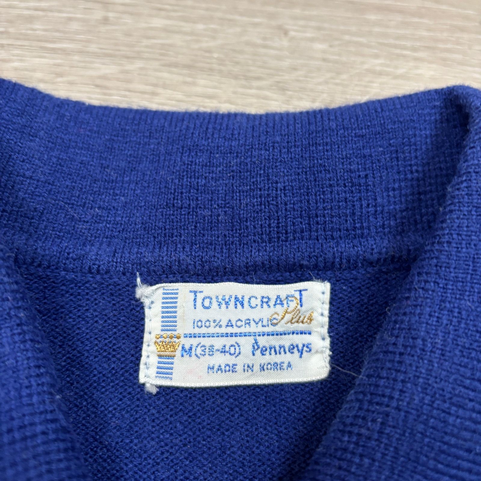 JCPenney × Towncraft × Vintage Rare VTG 60s Towncraft Penneys Polo Shirt Mens Medium Preppy Size US M / EU 48-50 / 2 - 4 Thumbnail
