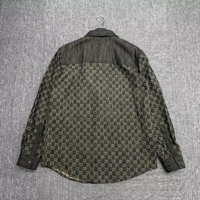Gucci Gucci Double G full-print denim jacket 2505-Nextarrow Size US M / EU 48-50 / 2 - 2 Thumbnail