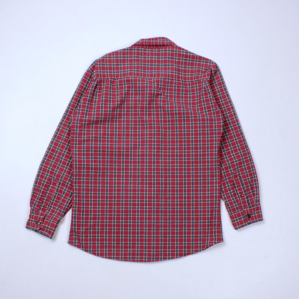 Levi's × Vintage LEVIS Levi Strauss Vintage Rare Plaid Shirt Metal Button Size US M / EU 48-50 / 2 - 10 Thumbnail
