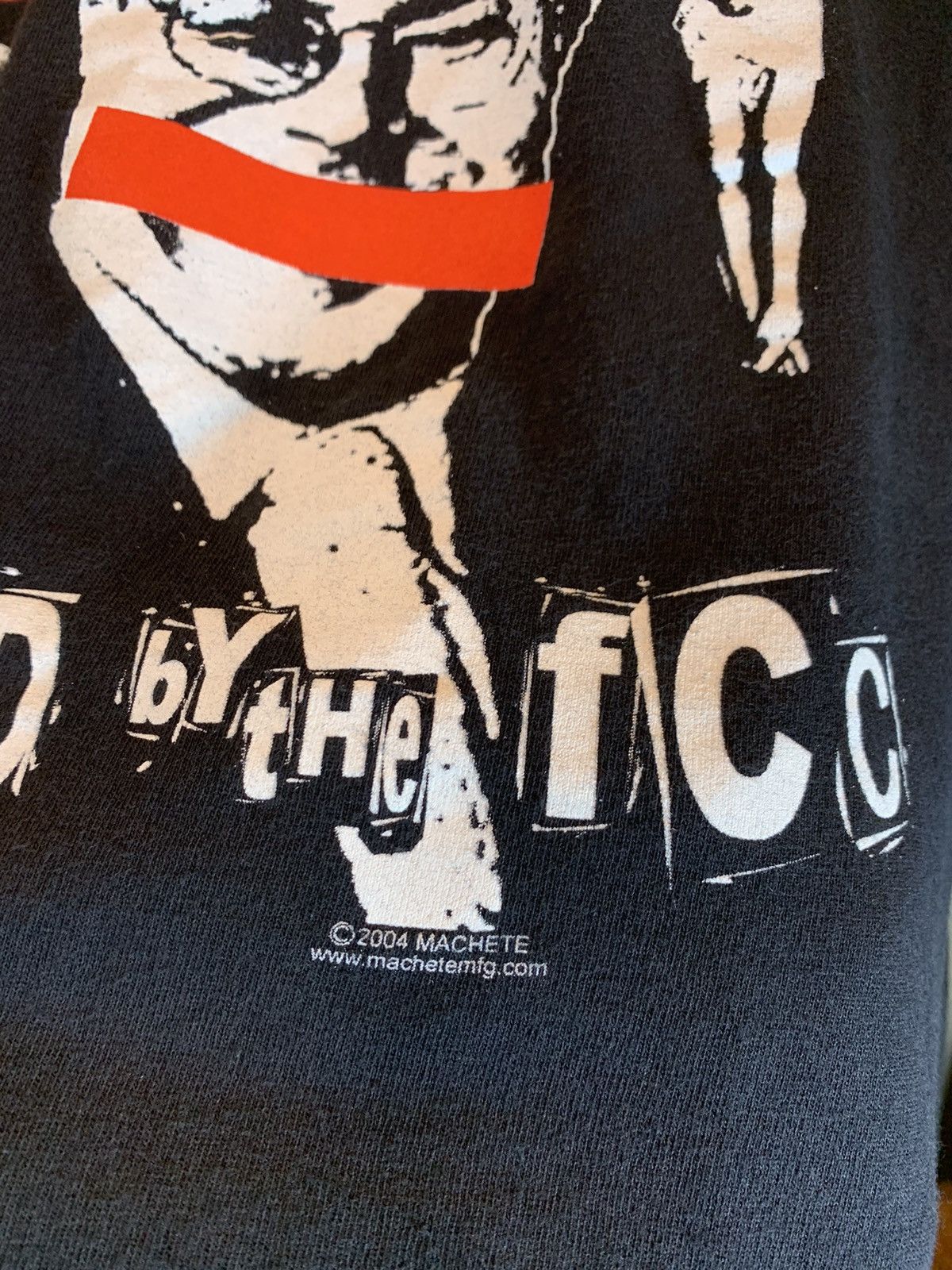 Band Tees × Vintage *RARE* Vintage Cheap Sex Raped By The FCC Punk Band T-Shirt Size US XL / EU 56 / 4 - 4 Thumbnail