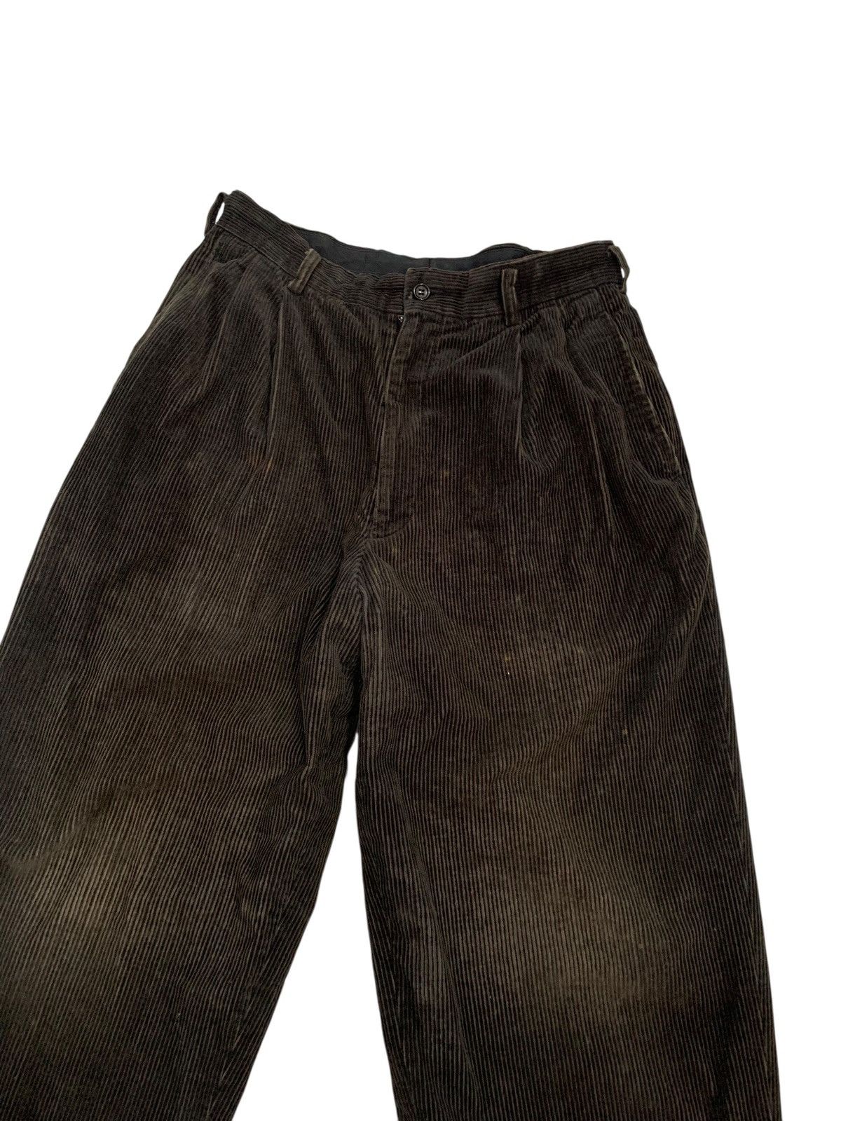 Comme des Garcons Homme 🔥Vintage CdG HOMME AD1997 Corduroy Pants Size US 29 - 4 Thumbnail