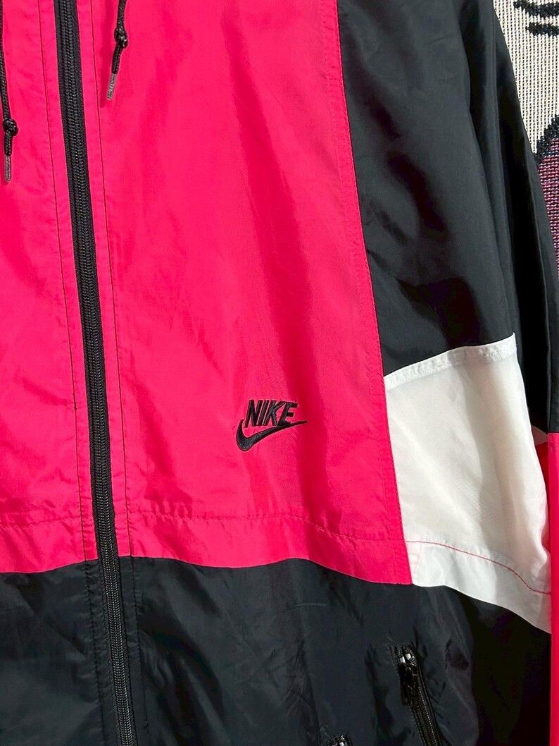 Nike Vintage 90s Nike Jacket size M Size US M / EU 48-50 / 2 - 2 Thumbnail