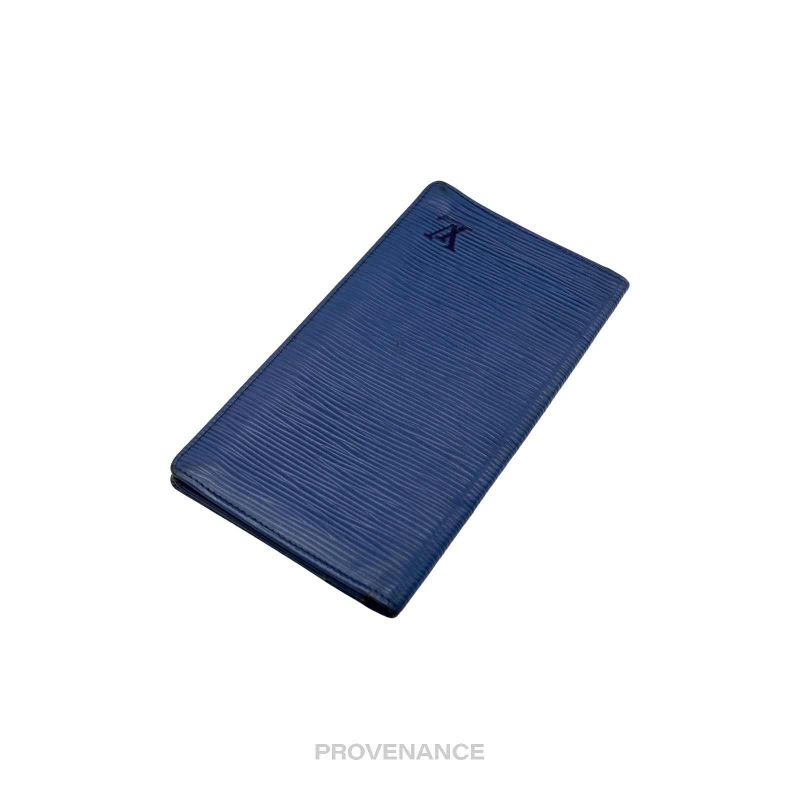 Louis Vuitton 🔴 Louis Vuitton Long Wallet - Toledo Blue Epi Leather Size ONE SIZE - 5 Thumbnail