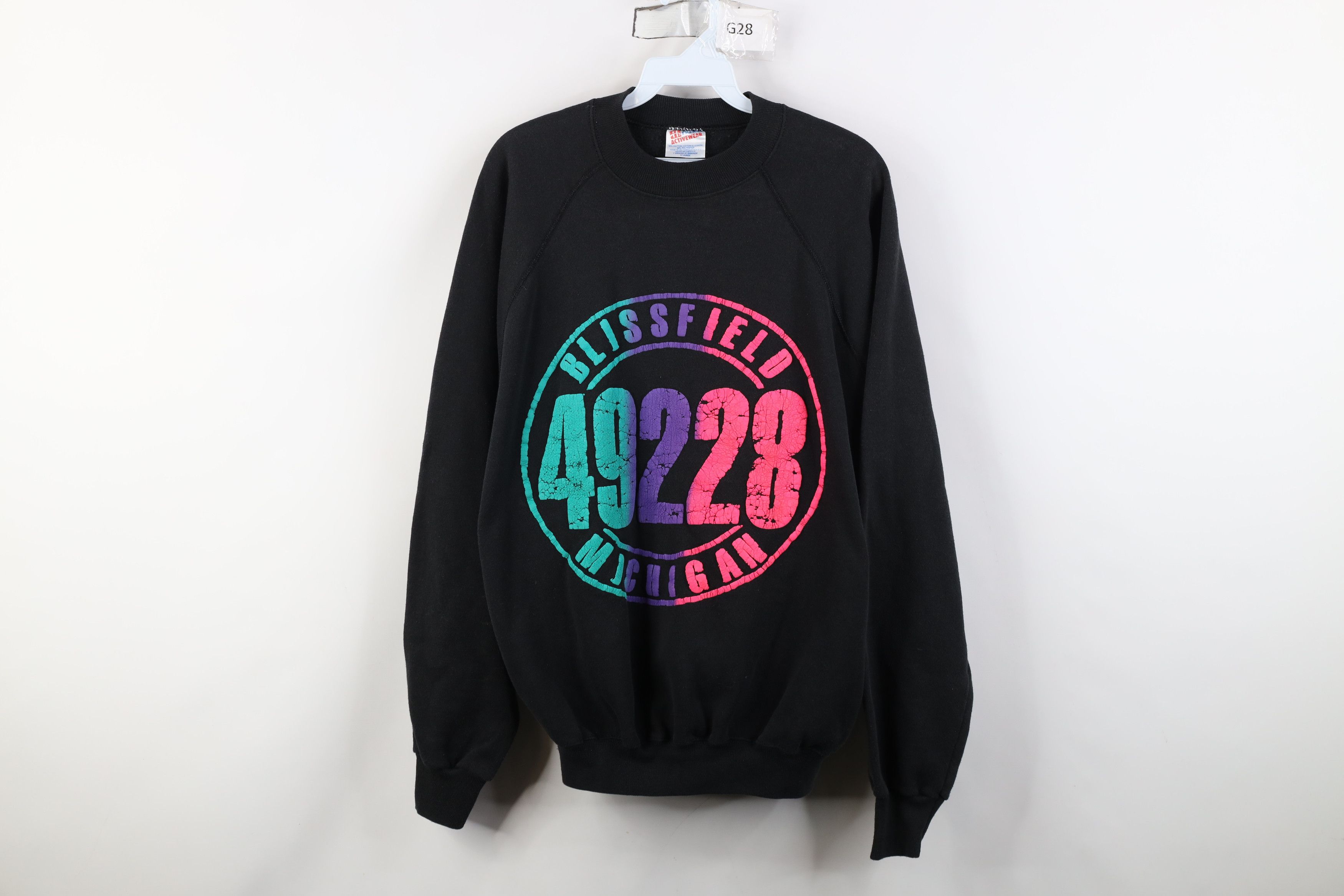 Vintage Vintage 90s Blissfield Michigan Crewneck Sweatshirt USA Size XL / US 12-14 / IT 48-50 - 1 Thumbnail