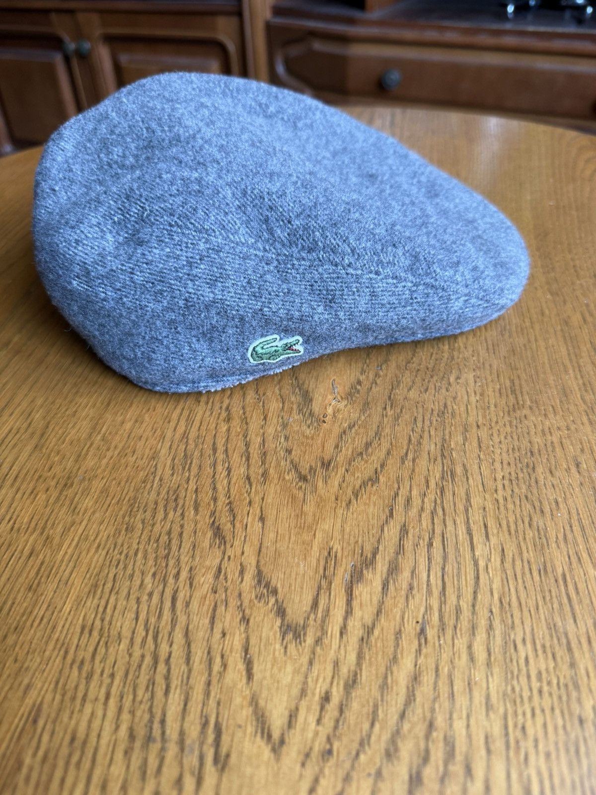 Lacoste Unisex Felted Wool Beret Size ONE SIZE - 1 Thumbnail