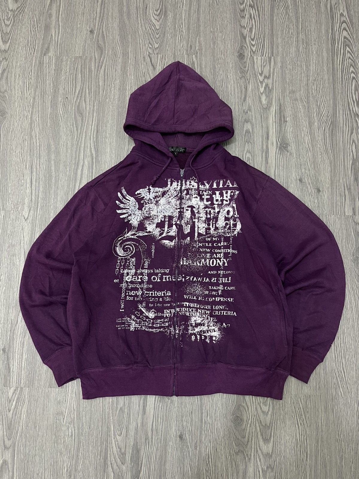 14th Addiction 🇯🇵Vtg Y2k Beaumont Carr Hoodie Size US L / EU 52-54 / 3 - 1 Thumbnail