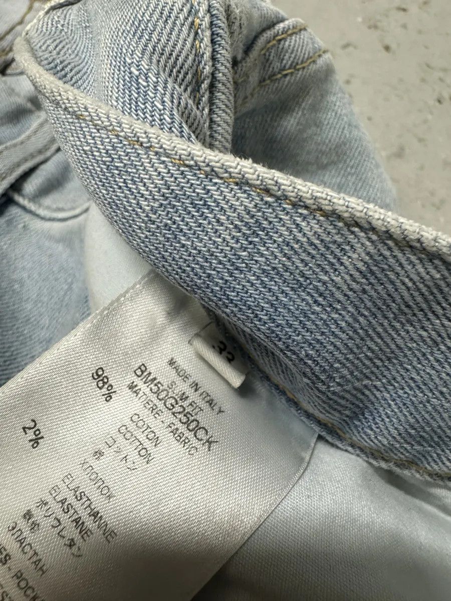 Givenchy 2000s Givenchy Blue Distressed Slim Denim Jeans Size US 33 - 9 Thumbnail