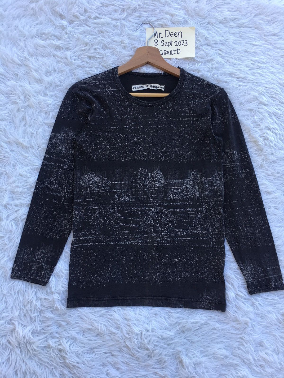 Comme des Garcons Rare Vintage 90s Comme Des Garcons Rayon Longsleeve Shirt Size US S / EU 44-46 / 1 - 2 Thumbnail