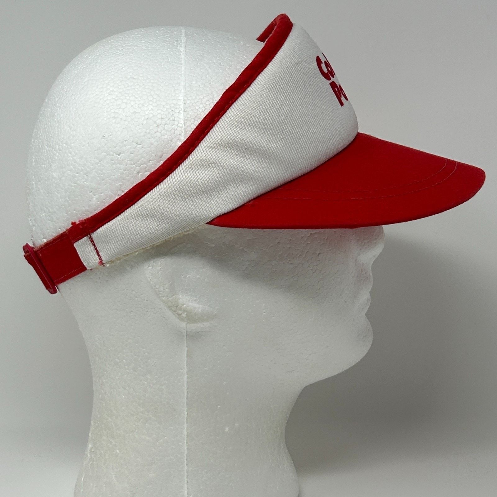 Vintage Vintage 80s 90s Collegiate Pacific Visor Hat Cap CP Logo Size ONE SIZE - 8 Thumbnail