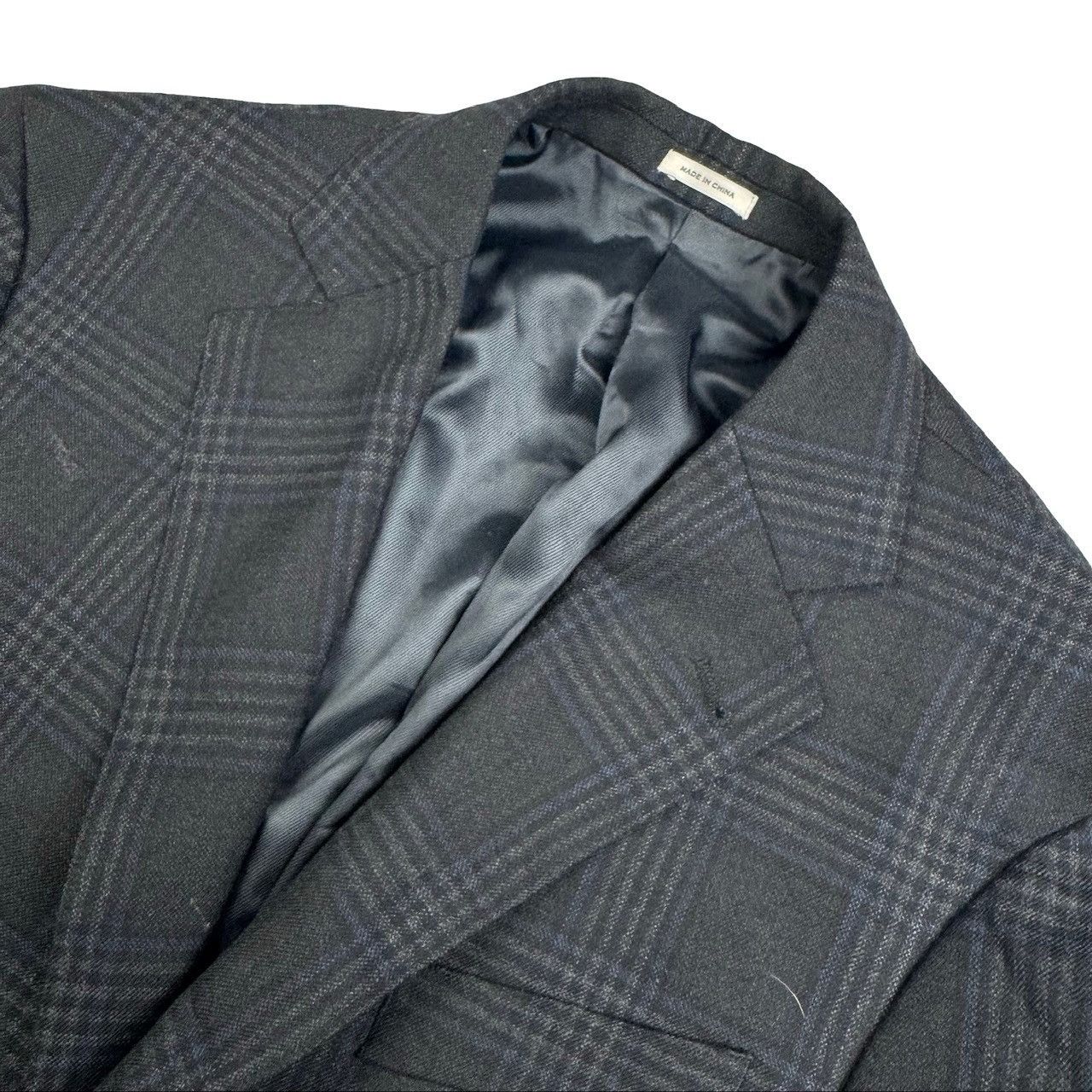 Joseph Abboud Joseph Abboud Men's Wool 2-Button Blazer Gray Plaid • 38S Size 38S - 1 Thumbnail