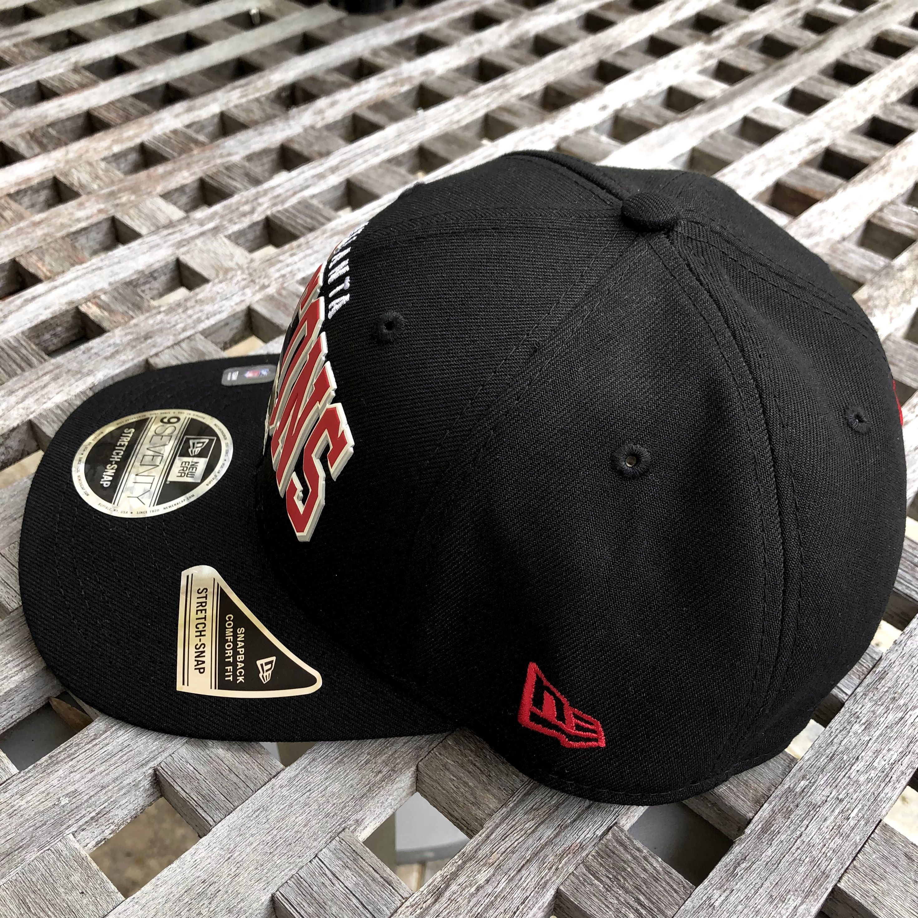 New Era Atlanta Falcons Oakley Visor Logo Patch Snapback Hat Size ONE SIZE - 4 Thumbnail