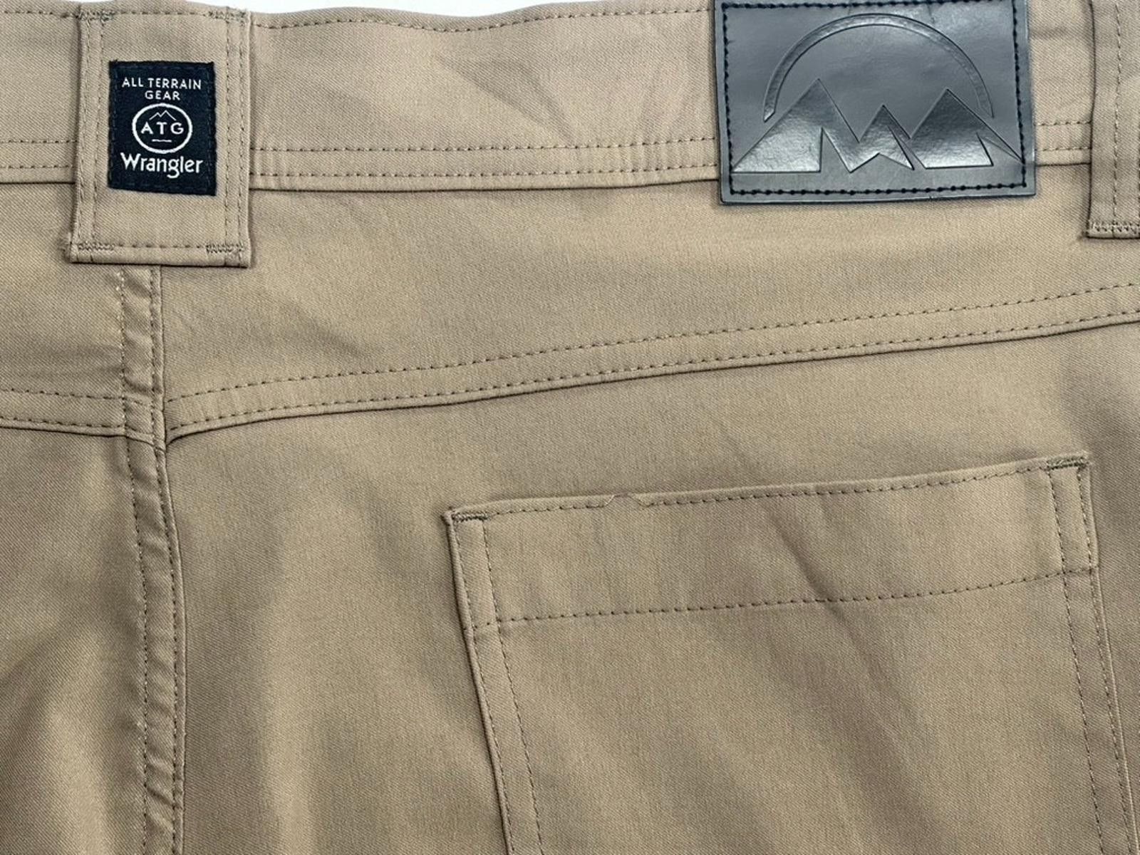 Wrangler Wrangler All Terrain Gear Elastic Cargo Pant Brown Men 42/30 Size US 42 / EU 58 - 3 Thumbnail