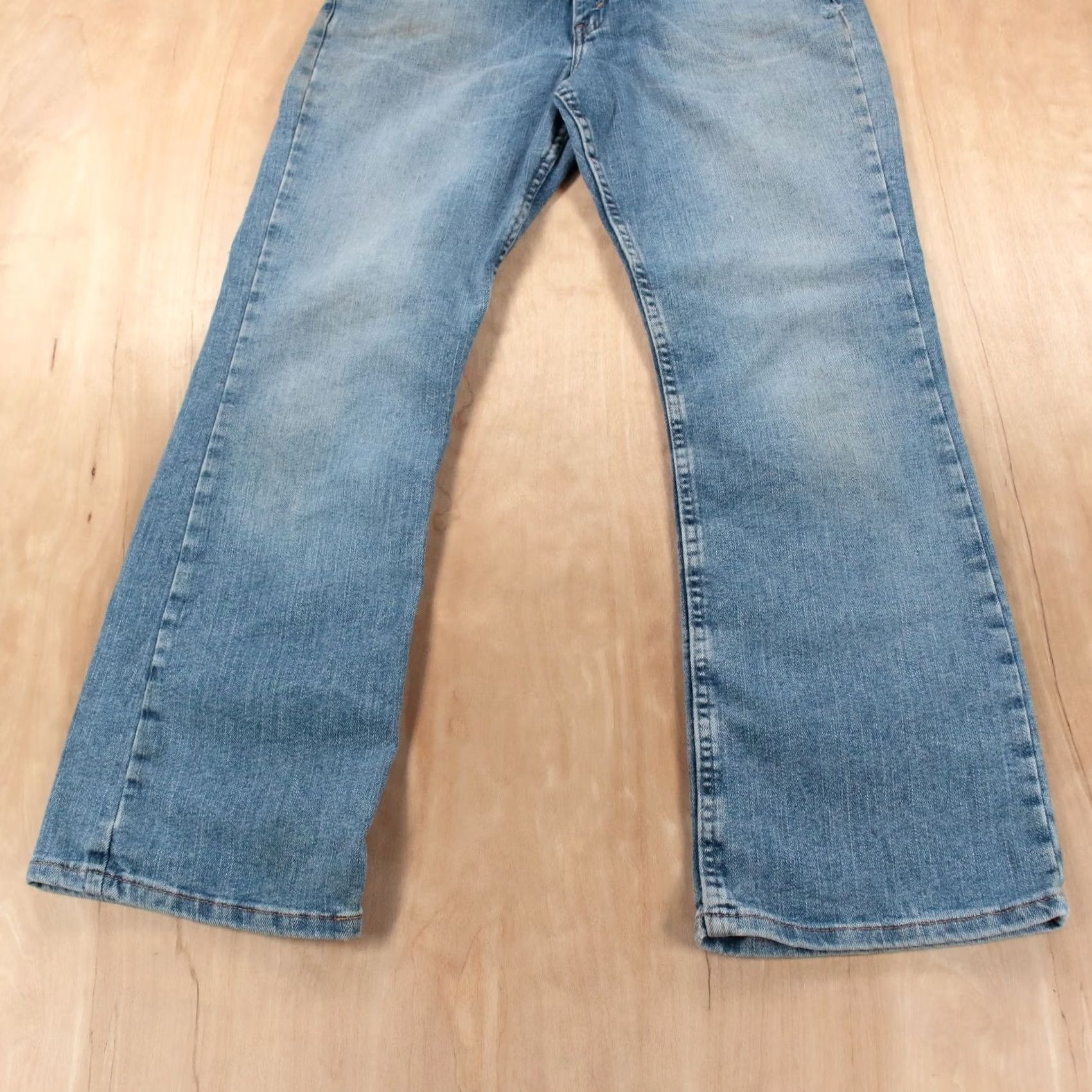 Levi's LEVI'S 515 bootcut denim jeans vtg 90s 00s y2k mid rise stretch fit sz 10 SHORT Size 32" / US 10 / IT 46 - 6 Thumbnail