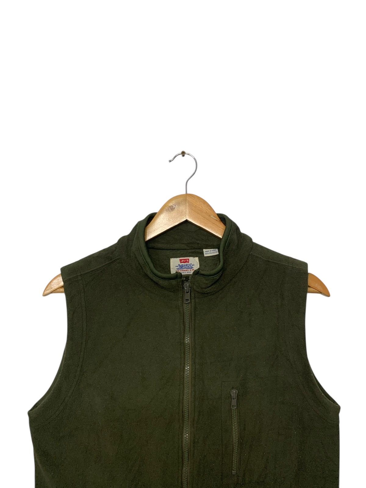 Levi's Vintage 90's Levis Strauss & Co. Small Logo Fleece Vests Size US M / EU 48-50 / 2 - 3 Thumbnail