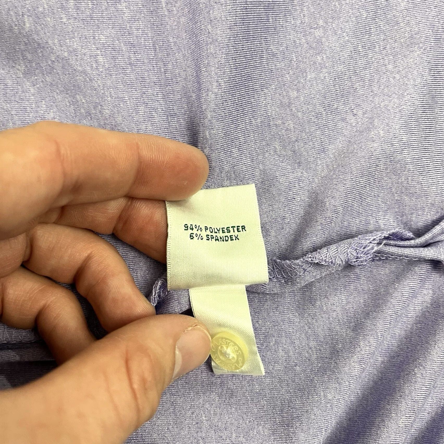 Vintage MASTERS TECH Polo Mens XL Purple Augusta Golf Performance Sport Size US XL / EU 56 / 4 - 6 Thumbnail