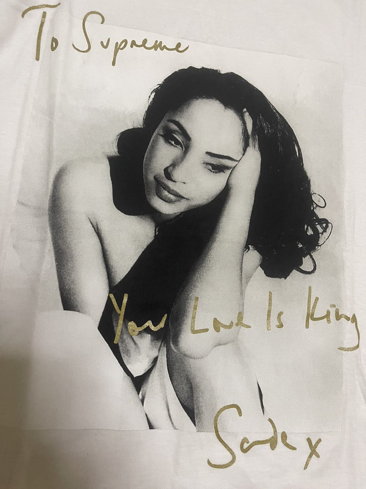 Supreme Supreme sade tee White dswt Size US L / EU 52-54 / 3 - 2 Thumbnail