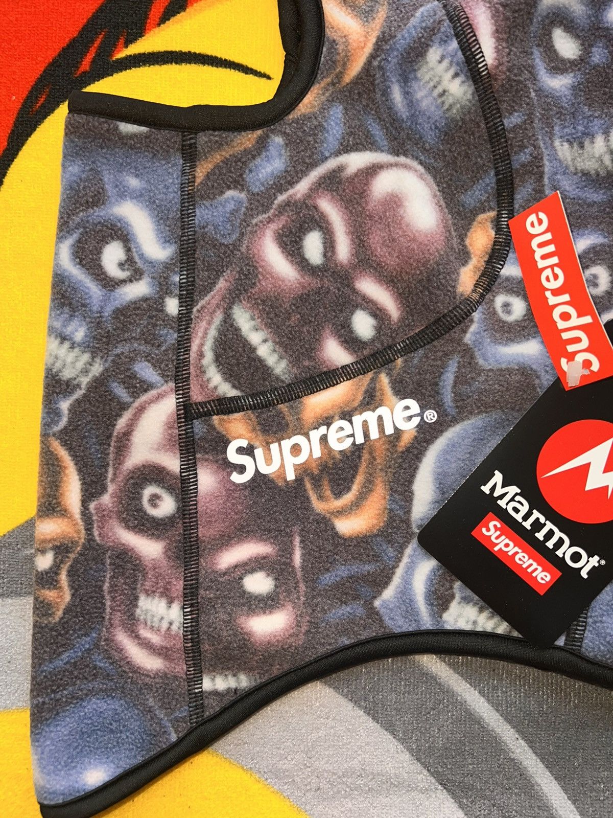 Supreme Supreme Marmot® Skull Pile Fleece Balaclava ski face mask Size ONE SIZE - 9 Thumbnail